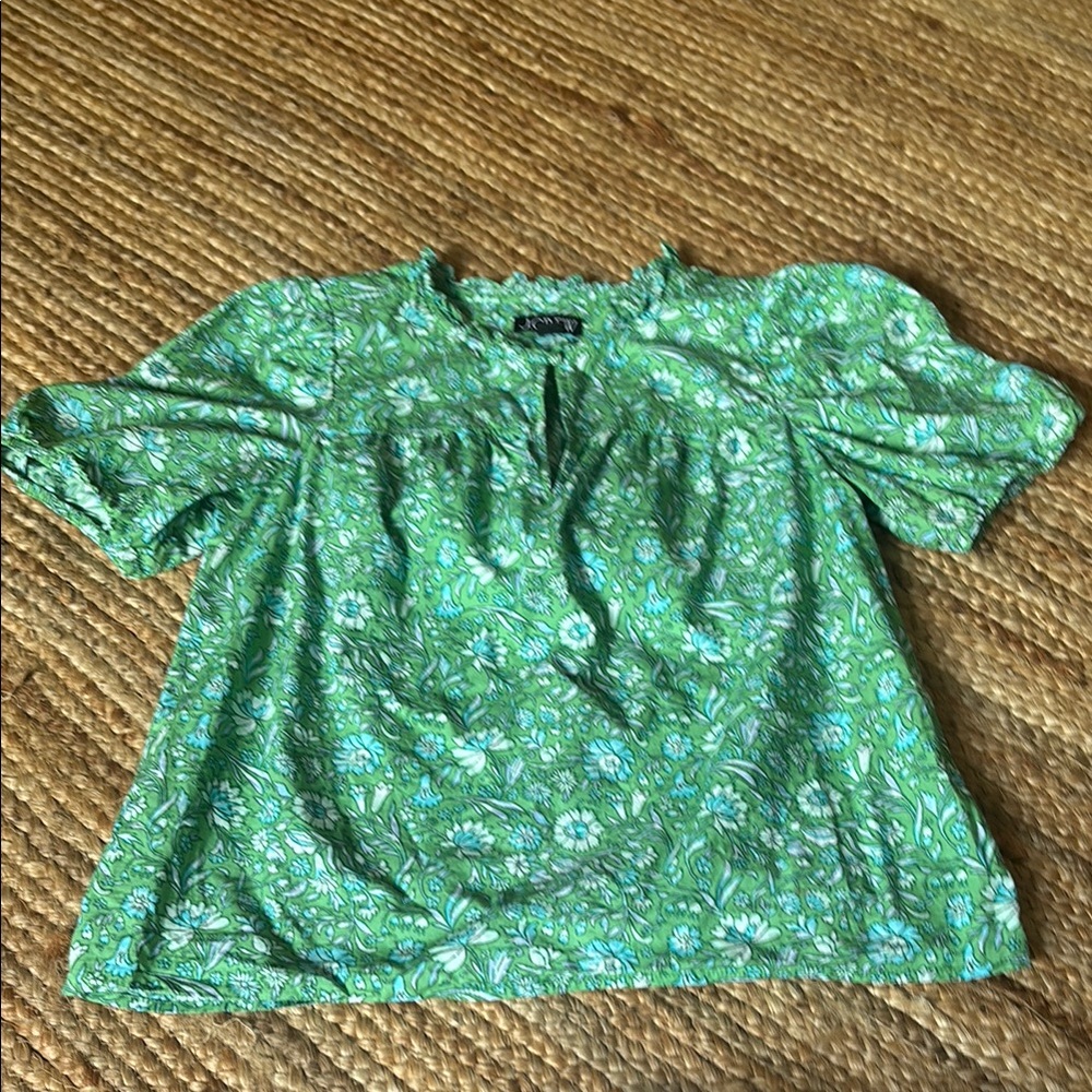 J. Crew Black Label Top Small EUC